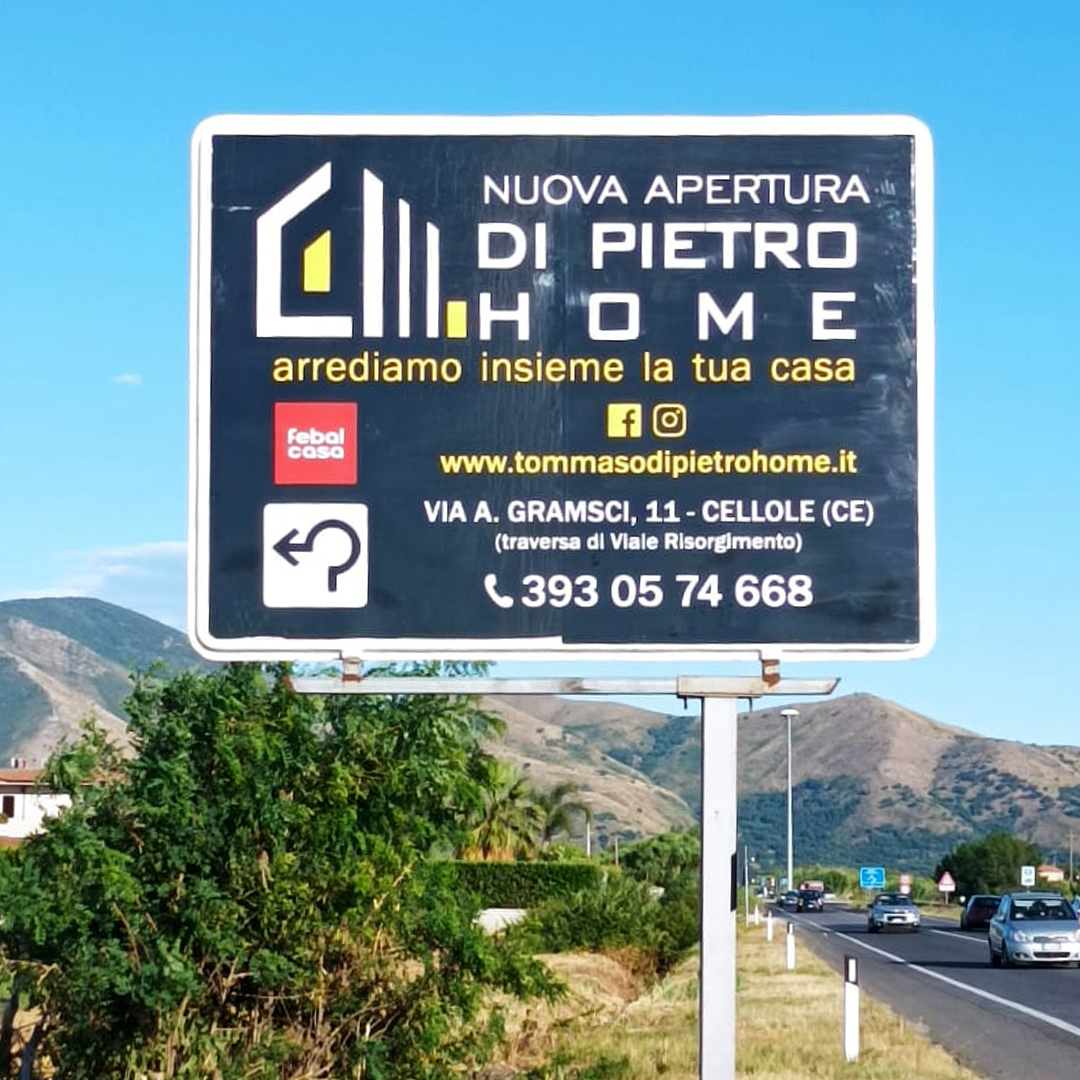 cartellonistica di pietro home
